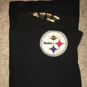 Pittsburgh Steelers yoga pants - VS/Pink